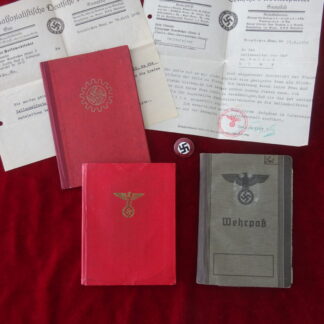 Lot documents au nom de Josef Ballof