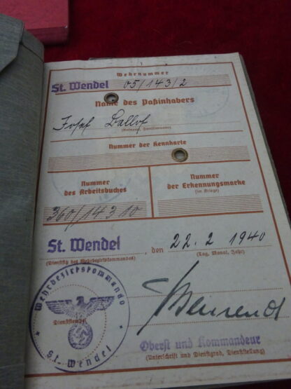Lot documents au nom de Josef Ballof – Image 10