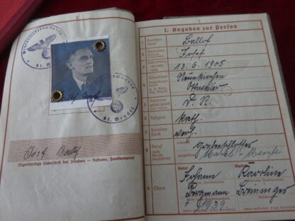 Lot documents au nom de Josef Ballof – Image 11