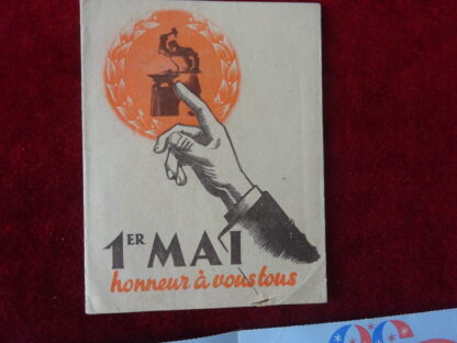 Lot brochure 1er mai 1942 et lettre du Maréchal à un enfant RÉSERVÉ (CD) – Image 2