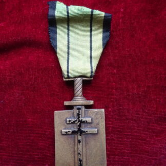 Médaille Ordre de la Libération fabrication Brazzaville RÉSERVÉ (CD)