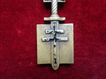 Médaille Ordre de la Libération fabrication Brazzaville RÉSERVÉ (CD) – Image 2