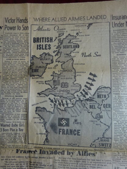 Detroit Times numéro du 6 juin 1944 – Image 3