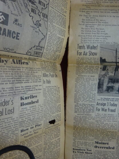 Detroit Times numéro du 6 juin 1944 – Image 4