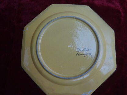 Assiette 2.U Flottille Kriegsweihnachten 1941 Henriot Quimper – Image 6
