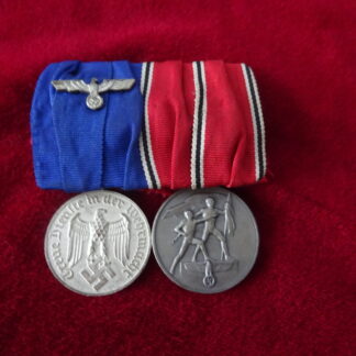 Barrette médailles 4 ans de service et Anschluss