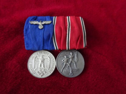 Barrette médailles 4 ans de service et Anschluss