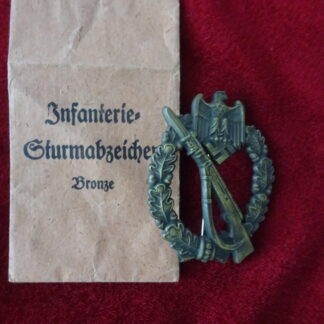Badge assaut infanterie bronze