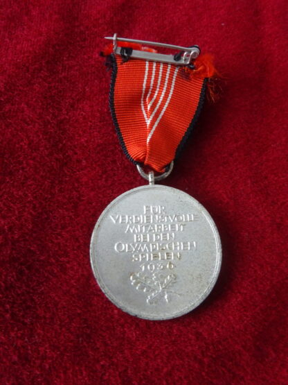 Médaille des Jeux Olympiques 1936 RÉSERVÉ (FL) – Image 4