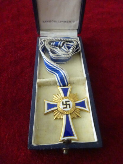 Croix des mères classe or
