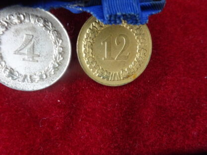 Barrette médailles 4 et 12 ans de service dans la Wehrmacht – Image 4