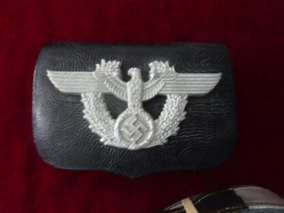 Ceinturon de parade Police avec sa cartouchière RÉSERVÉ (CD) – Image 7