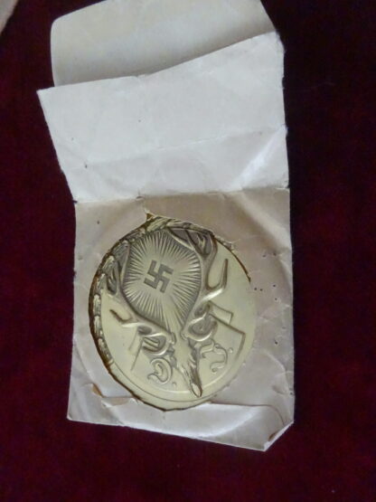 Médaille de table Deutsche Jägerschaft 1936 – Image 3