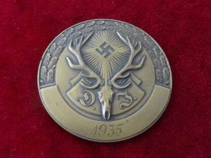 Médaille de table Deutsche Jägerschaft 1935