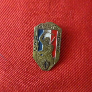 Insigne de boutonnière groupe national des réfractaires maquisards
