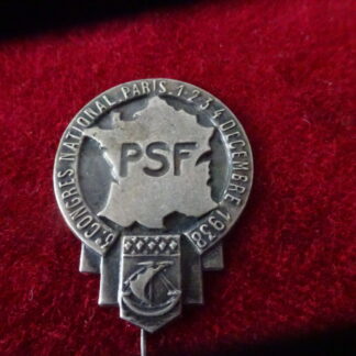 Épinglette PSF RÉSERVÉ (CD)