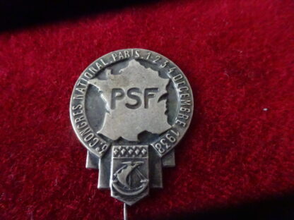 Épinglette PSF RÉSERVÉ (CD)