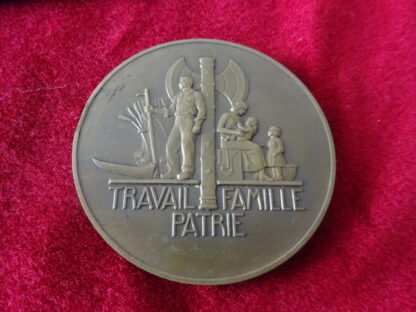 Médaille de table Philippe Pétain Chef de l'Etat – Image 3
