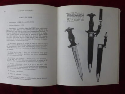 Livre Les armes blanches du Troisième Reich de Dominique Venner – Image 3