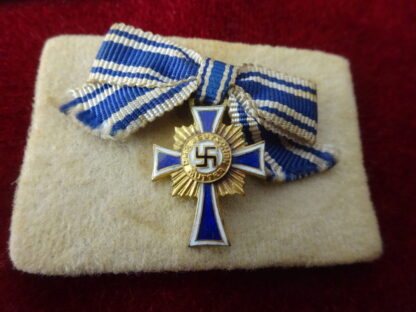 Miniature croix des Mères or