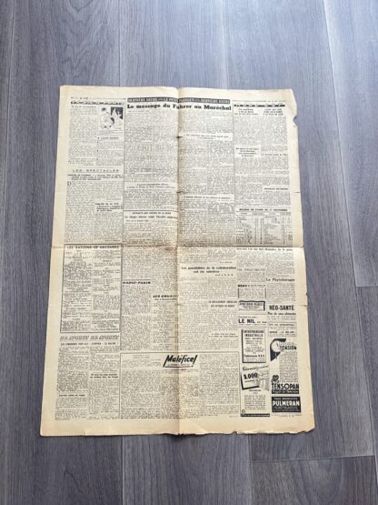 Le Petit Parisien numéro du 28 et 29 novembre 1942 – Image 4