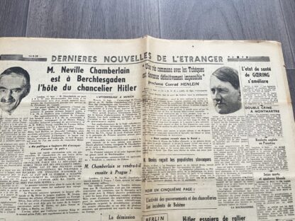 Le Petit journal numéro du 16 septembre 1938 – Image 3