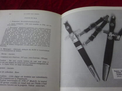 Livre Les armes blanches du Troisième Reich de Dominique Venner – Image 3