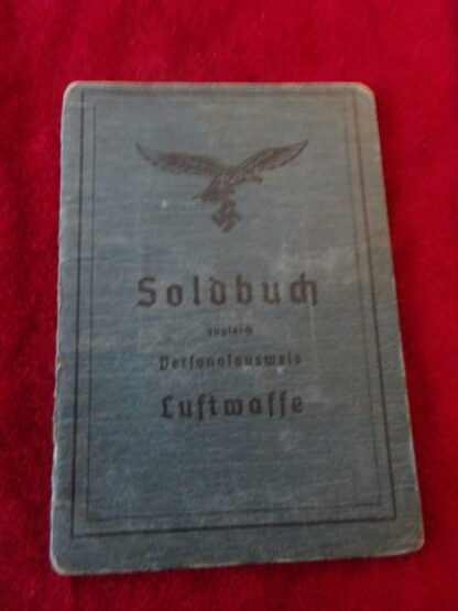 Soldbuch Luftwaffe