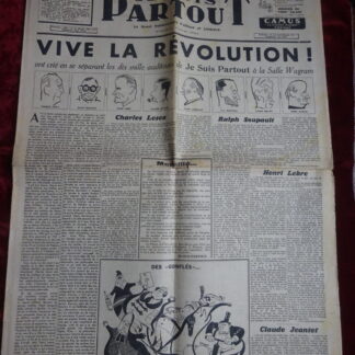 Je suis partout - Militaria