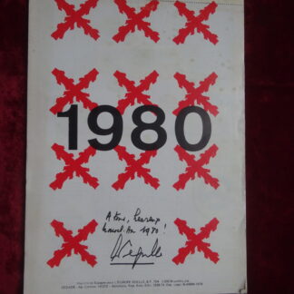 Calendrier Léon Degrelle 1980