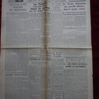 Le Pays Réel - Léon Degrelle - numéro du 27 novembre 1942