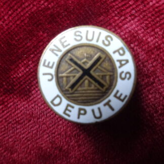 Insigne je ne suis pas député