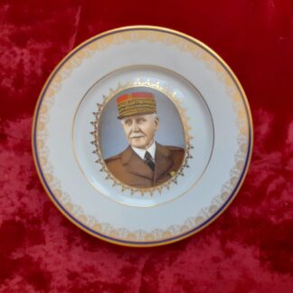 Assiette Maréchal Pétain