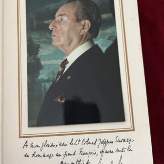 Livre La cohue de 40 de Léon Degrelle dédicacé