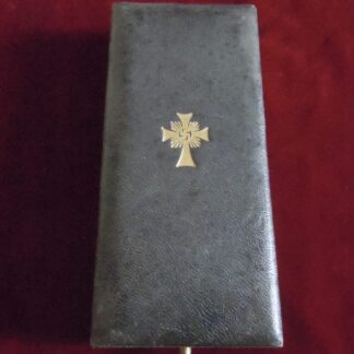 Écrin pour croix des mères classe or