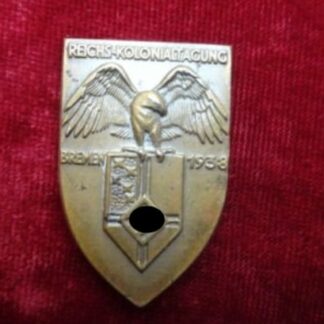 Insigne Reichs Kolonialtagung 1938