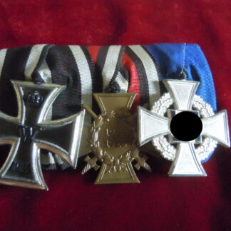 Barrette 3 médailles