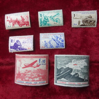 Lot timbres LVF